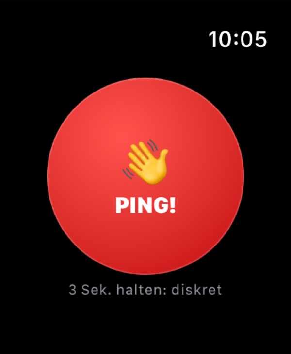 Apple Watch – Ping! direkt vom Handgelenk